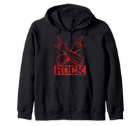Horquilla para virutas | Letras Rock | Heavy Metal Sudadera con Capucha