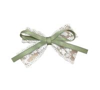 Horquilla plana de hadas de los años 2000 para balletcore, tocado elegante con lazo, clip para el pelo para niña