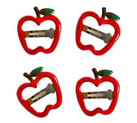 Horquilla plana para niña, adornos de fresa y piña, para mujeres, niñas, racimos, accesorios para fotos, accesorios coloridos para el pelo de frutas