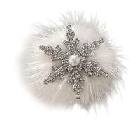 Horquilla plana para niñas, adornos de perlas, pasador para mujeres, niñas, racimos, horquillas para el pelo, accesorios para fotos dulces de Navidad