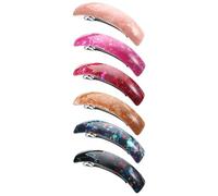 Horquilla plana para niñas, pasadores de moda para mujeres, racimos de pelo, accesorios para fotos dulces de Navidad