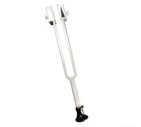 Horquilla profesional de afinación de tono C de 128 Hz, construcción de acero inoxidable con 2 estilos de ajuste de tornillo manual para afinación precisa de instrumentos y bolsa de almacenamiento (A)
