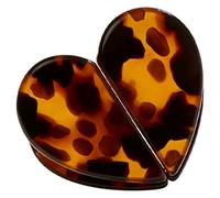 Horquilla romántica con forma de corazón, bonito pasador en forma de amor, cierre magnético, accesorio de estilo, agarre , diseño antideslizante que añade para celebraciones, aniversarios