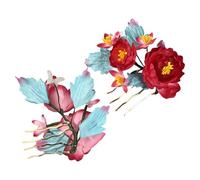 Horquilla tradicional Buyao para niña, diseño de flor china antigua, Hanbiuk, decorativa, para cosplay