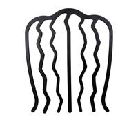 Horquilla U Pelo - Crea moños y giros elegantes con sujeción firme | Peineta retro metal dientes para nudo francés | Para mujeres, novias, damas, cabello grueso fino rizado, útil peinado alto mo