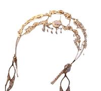 Horquillas chinas, Corona de la Santa Madre Tocado Hanfu Accesorios for el cabello con borlas Accesorios Hanfu Estilo antiguo