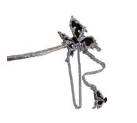 Horquillas chinas, horquilla de borla de mariposa de estilo chino, tocado de traje antiguo Hanfu