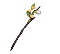 horquillas chinas para mujeres， Hairpin Ancient Style Osmanthus Chinese Simple Wooden Hairpin Headpiece Chinese Style
