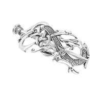 Horquillas de Aleación Retro Vikinga para Cabello, Plata Elegante | Accesorios Vintage, Diseño Distintivo y Estiloso, para Mujeres y Niñas, Toque Único