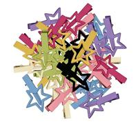 Horquillas de Estrella para Mujer | 50 Piezas Pasador Metálico Antideslizante de - 3 cm Horquillas de Pelo - para Diario Festival Concierto Graduación Viajes Mujeres Chicas