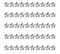 Horquillas de Estrella para Mujer 50 piezas pasadores metálicos | 3 cm Accesorios de Pelo para Festival Concierto Graduación Viaje Citas