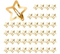 Horquillas de Estrella para Mujer 50 Piezas Pasadores Metálicos De | 3 cm Horquillas de Pelo para Festival Concierto Graduación Viaje Citas