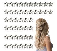 Horquillas de Estrella para Mujer 50 piezas pasadores metálicos | Pinzas para el Pelo de 3 cm para Niñas para Diario Festival Concierto Graduación Viajes Mujeres Chica