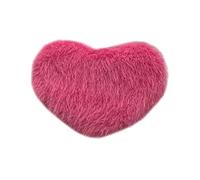 Horquillas de pelo con forma de corazón para niñas calientes con forma de corazón de felpa para el pelo, tocado, pasador Y2K, lindo clip de pelo para mujer, clip de pelo fino para mujer, estilo de