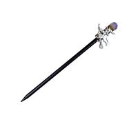 Horquillas de pelo vintage de cuarzo natural para chicas calientes para tomar fotos, clip de boda delicado para novia, pasadores de pelo de cuarzo para la vida cotidiana, pasadores grandes y elegantes