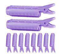Horquillas para el cabello - Horquillas voluminosas para el cabello | Clips para el cabello | Clips para raíces del cabello de 10 piezas por volumen | Rodillos voluminizadores para cabello | Rodillos