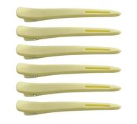 Horquillas para el cabello para peinar, juego de pinzas para el cabello de pico d', Clip de peinado antideslizante - 6 pinzas para el cabello para seccionar el peinado, juego de pinzas para picos d'an