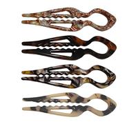 Horquillas Para El Cabello Vintage En Forma De U - Elegantes Clips De Fijación Updo, Juego De Peineta Antideslizante | Conjunto De Herramientas De Peinado Clásico Para Mujer, Sujeción Segura, Danza Nu