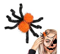 Horquillas para el pelo con de araña de Halloween, horquillas para el pelo con de araña, accesorios portátiles para el pelo para amigos, niñas, familia, arañas
