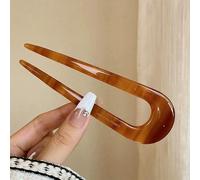 Horquillas para el pelo con estilo francés palitos para el pelo ácido acético horquillas en forma de U moños peinados vintage para mujeres y niñas accesorios para el cabello diadema.