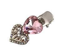 Horquillas para el pelo con forma de corazón y mariposa, clip de metal para el pelo, horquilla pequeña, accesorio decorativo para el pelo para mujeres y niñas, accesorios para el pelo para mujeres y