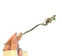 Horquillas para el pelo con forma de dragón para niñas calientes para tomar fotos, alfiler chino de boda para mujeres y niñas para mujer, forma de dragón decorativo para largo, simple y elegante