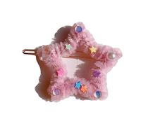 Horquillas para el pelo con forma de estrella para chicas calientes con decoración de perlas sintéticas, pasadores para el pelo para mujer