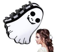 Horquillas para el pelo con forma de fantasma, pinzas para el pelo para mujeres, fantasmas, pinzas para el pelo | Sujeción fuerte, decorativa, divertida pinza para coleta para mujeres, niñas, niños