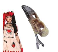 Horquillas para el pelo de de resina con forma de cráneo - Clips llamativos | Accesorio gótico estable con detalles artísticos, horquillas para disfraz para de Halloween, cosplay