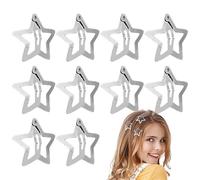 Horquillas para el pelo de estrella, pinzas para el pelo de metal con estrella decorativa para niñas, para portátiles para la vida cotidiana, espectáculos teatrales, , bonitas horquillas