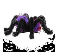 Horquillas para el pelo de Halloween, accesorios para el pelo de peluche, pinzas de araña grandes, horquillas de Halloween, pinzas para el pelo para niñas, accesorios de atuendo gótico para una