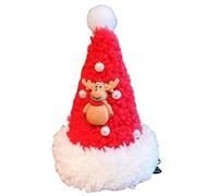 Horquillas para el pelo de Navidad - Horquillas para el pelo de Papá Noel, gorro de Navidad, perlas, herramienta ligera para moldear el cabello para fiestas temáticas | fiestas con amigos, reuniones