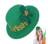Horquillas Para El Pelo Del Festival Irlandés - Accesorios para Disfraz del Día de San Patricio | Accesorios de Horquilla de Trébol para Disfraz | Para Fotos Eventos Y Celebraciones Diarias Para Mujer
