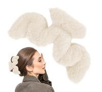 Horquillas para el pelo fuzzy, hermosas pinzas para el pelo ondulado, accesorios para el cabello, pinzas grandes para uñas para cabello fino y mediano grueso, grandes pinzas para el cabello para uso