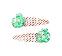 Horquillas para el pelo para niños, con forma de estrella brillante para niños, tocado brillante de los años 2000
