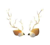 Horquillas para el pelo reno, peluquería de Navidad brillante, accesorio para la cabeza para disfraces | Para de disfraz, espectáculos de cómics adolescentes, adultos, coleccionistas