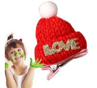 Horquillas para sombrero de punto - Horquilla de gorro de punto navideño e interesante - Accesorios de disfraces para árbol de Navidad, citas, viajes, fiesta de Navidad, reunión, hogar Goowafur