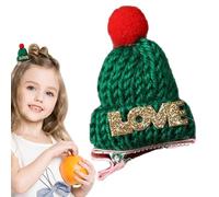 Horquillas para sombrero de punto, Horquilla de gorro de punto navideño e interesante, Accesorios de disfraces para árbol de Navidad, citas, viajes, fiesta de Navidad, reunión, hogar