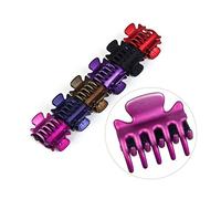 Horquillas Pelo 12 PCS/SET MUJER GIRL CHICAS CHING CHURCE CLIPS 3CM MINI CREB CABURA DE PANTALLA PLÁSTICA PLÁCTICA DE PANTENIMIENTO PANTENIMIENTO DE PANTALLA DE PANTALLA DE PELO DE PANTALLA ACCESORI