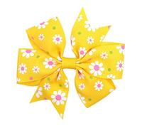 Horquillas Pelo 20pcs / lot impreso de flores arcos con el clip for las niñas Grosgrain Cinta Boutique Boutique CLIP CLIP BARRETTAS ACCESORIOS DE PELO Horquillas(15)