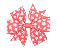 Horquillas Pelo 20pcs / lot impreso de flores arcos con el clip for las niñas Grosgrain Cinta Boutique Boutique CLIP CLIP BARRETTAS ACCESORIOS DE PELO Horquillas(4)