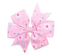 Horquillas Pelo 20pcs / lot impreso de flores arcos con el clip for las niñas Grosgrain Cinta Boutique Boutique CLIP CLIP BARRETTAS ACCESORIOS DE PELO Horquillas(13)