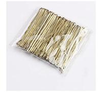 Horquillas Pelo 50 unids 4 colores 5 cm clip de pelo dama horquillas rizado ondulado empuñaduras peinado peluqueros mujer estilo accesorios for el cabello Horquillas(Gold)