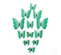 Horquillas Pelo Hadas Cosplay Turquesa Pin Pin Pin Sólido Enchanted Forest Magical Bridal 12pcs / Set Hairclips Horquillas(Green)