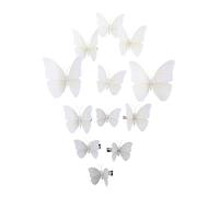 Horquillas Pelo Hadas Cosplay Turquesa Pin Pin Pin Sólido Enchanted Forest Magical Bridal 12pcs / Set Hairclips Horquillas(White)