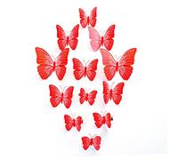 Horquillas Pelo Hadas Cosplay Turquesa Pin Pin Pin Sólido Enchanted Forest Magical Bridal 12pcs / Set Hairclips Horquillas(Red)