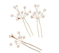 Horquillas Pelo Mujer 3Pcs Bridal Pin Metal Barrette Clip Hairpins Rhinestone Wedding Hairstyle Design Tools Women Hair Accessories(Style 20)
