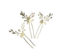 Horquillas Pelo Mujer 3Pcs Bridal Pin Metal Barrette Clip Hairpins Rhinestone Wedding Hairstyle Design Tools Women Hair Accessories(Color 09)