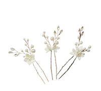 Horquillas Pelo Mujer 3Pcs Bridal Pin Metal Barrette Clip Hairpins Rhinestone Wedding Hairstyle Design Tools Women Hair Accessories(Color 11)