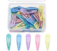 Horquillas Pelo para Niñas,50 PCS Orquillas Pelo Mini de Coloridos Metal para Peinar Lindos Broches de Pelo Pinzas Pelo Antideslizantes Pequeñas Pinzas pelo para Niñas Chicas